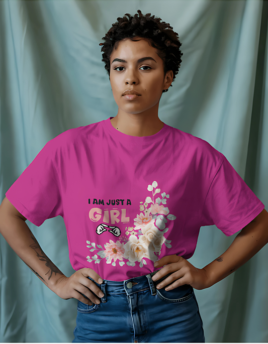 Trendy Floral Graphic T-Shirt for Women – Casual & Stylish