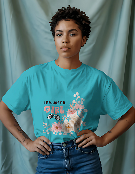 Trendy Floral Graphic T-Shirt for Women – Casual & Stylish
